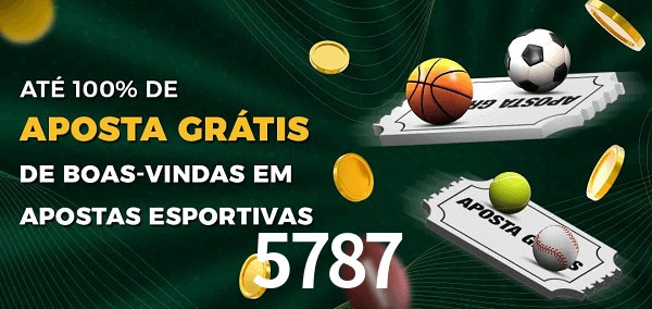 5787 Ate 100% de Aposta Gratis