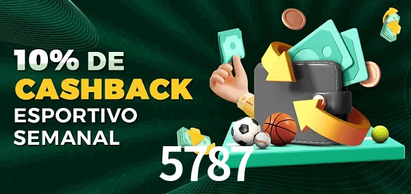 10% de bônus de cashback na 5787